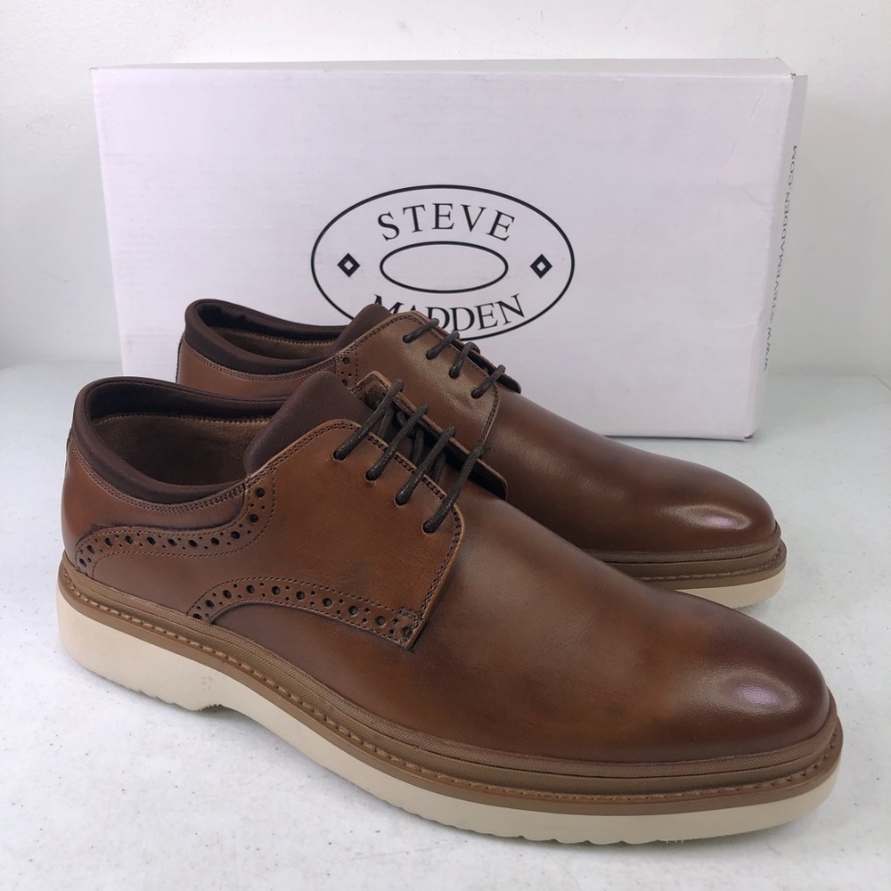 Steve Madden Daryll Oxford Leather Dress Shoes Size 7
